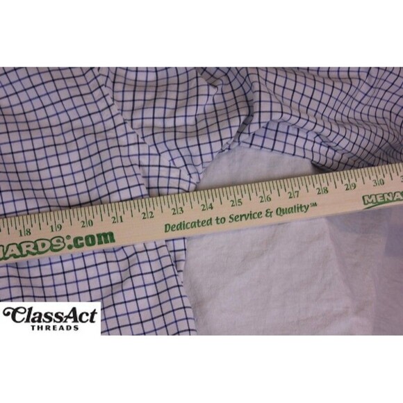 Polo Ralph Lauren Mens White Checked Cotton Long Sleeve Flesh Pony Sz XL - Picture 4 of 8